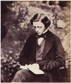 Lewis Carroll autorretrato (1856)