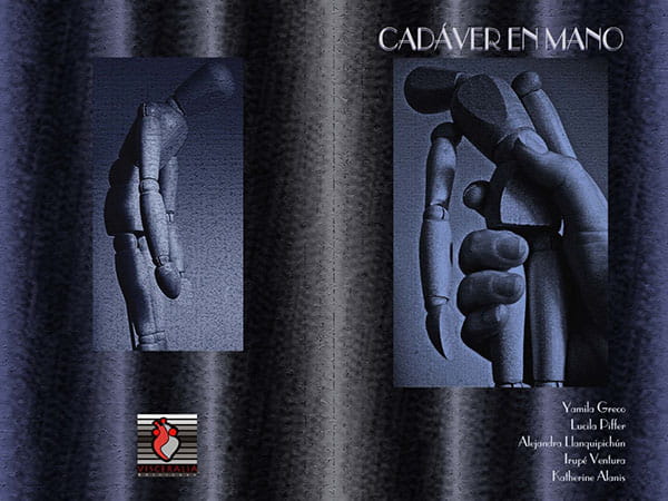 poemario Cadáver en mano (Ed. Visceralia)
