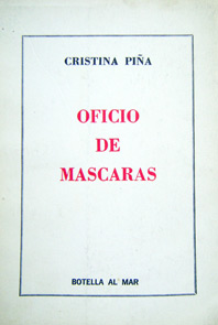 libro poemas oficio mascaras