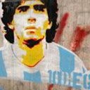Grafiti Diego Armando Maradona
