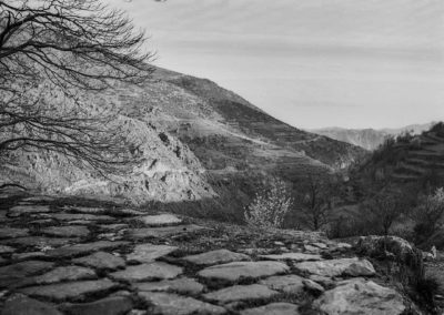 Doce paisajes · Un camino en Trevélez