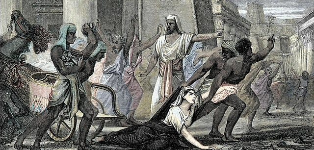 Muerte de la filósofa Hipatia en Alejandría